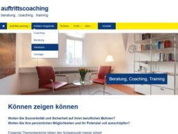 Auftrittscoaching Tübingen